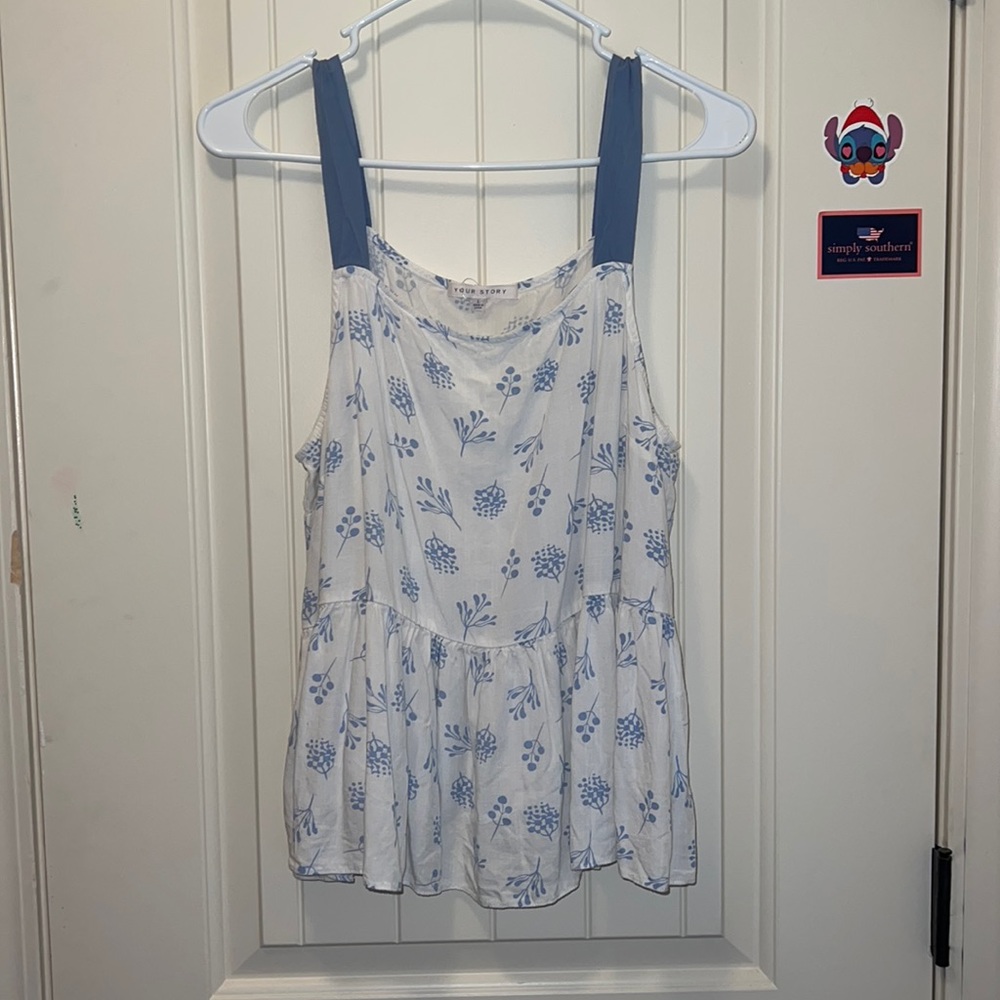 Your story flowy tank top.